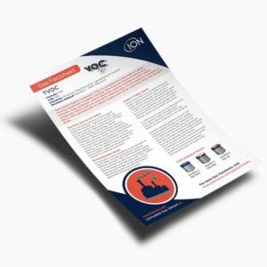 TVoc-rilevamento-sensore-gas-scheda informativa