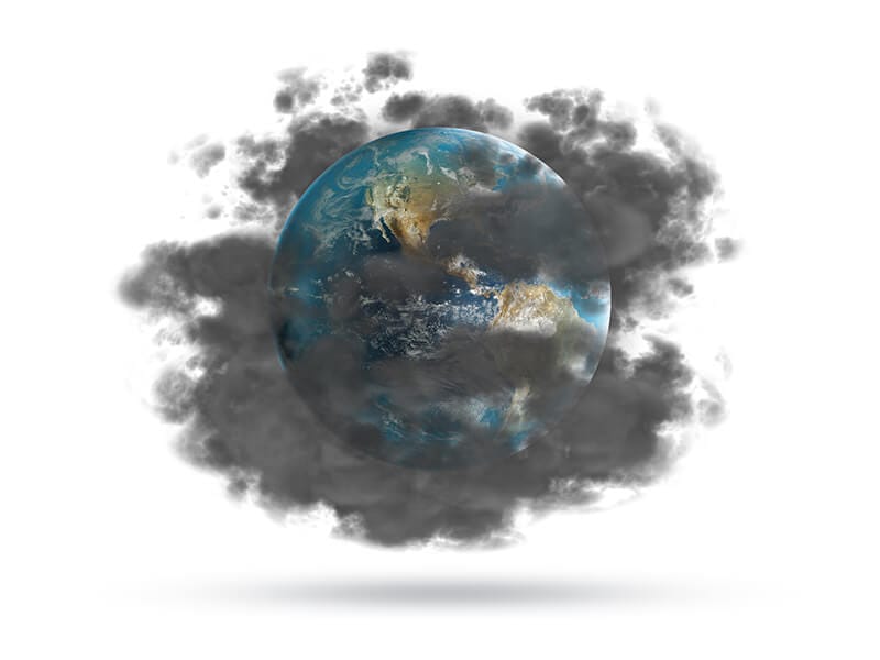 polluted world on world health day